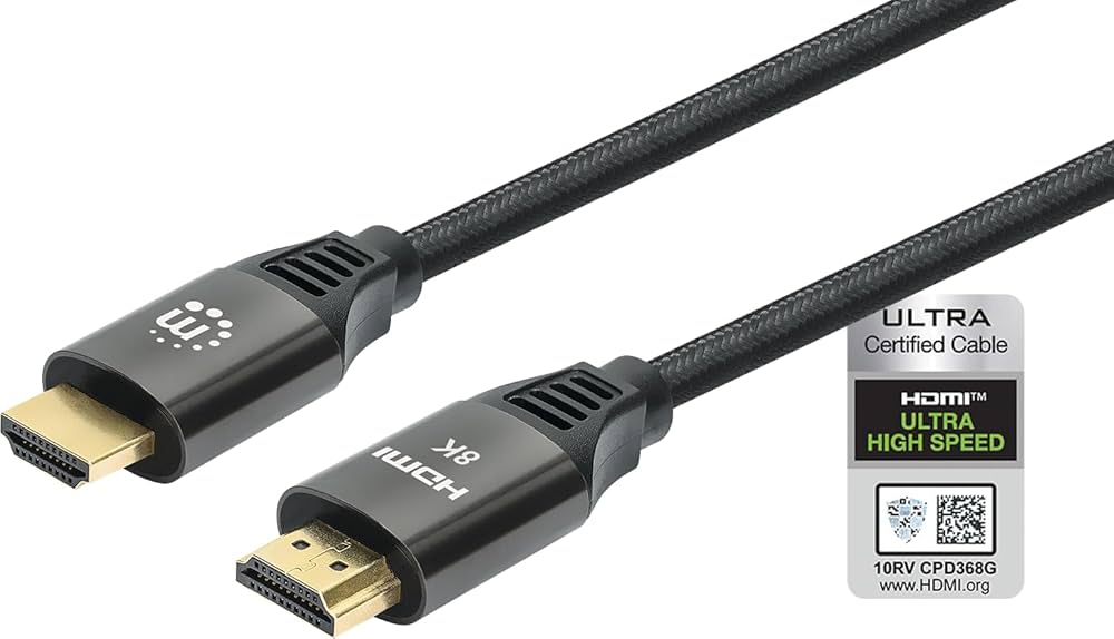 Amazon.com: MANHATTAN 8K Ultra High Speed HDMI Cable with
